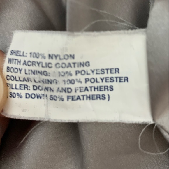 Men’s Gap puffer vest in brown, XL - Picture 5 of 8